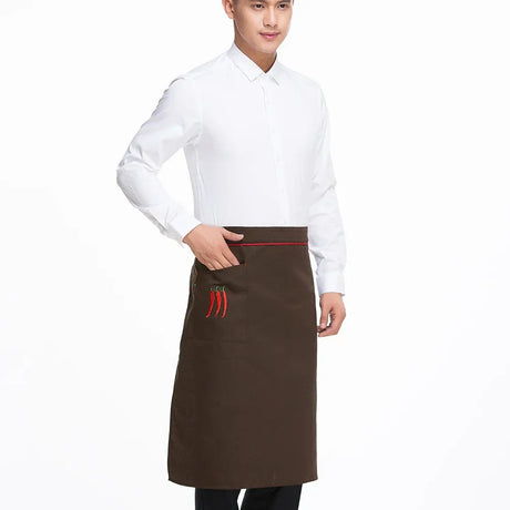 Kitchen Cooking Apron Work Dining Half-Length Long Waist