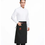 Kitchen Cooking Apron Work Dining Half-Length Long Waist