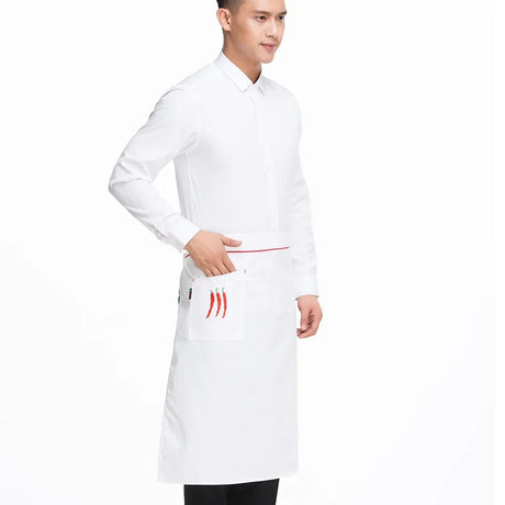 Kitchen Cooking Apron Work Dining Half-Length Long Waist