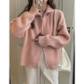 Knitted Cardigan Sweater Female Spring And Autumn Lapel