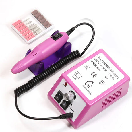 Linmanda Professional Electric Nail Drill Machine Set Nail