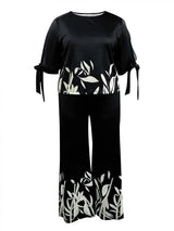 Lw Women Personalized Printed Pants Set Woman Matching