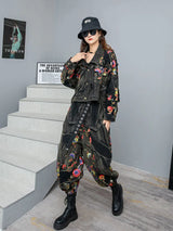 Lyuzhe Spring Autumn New Fashionable Cool Personalized Long-Sleeved