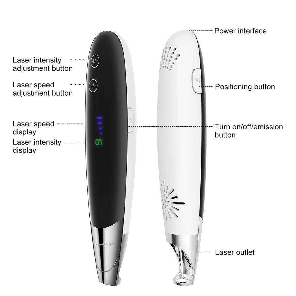 Lescolton Picosecond Laser Pen Blue Light Therapy Tattoo