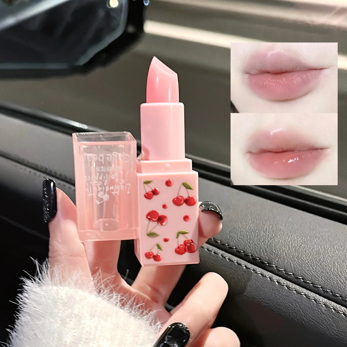 Lightweight Lip Lip Oil Clear Glass Moisturizing