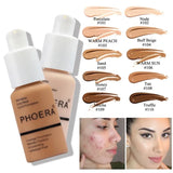 Liquid Foundation Concealer Face Naturally Flawless Matte Oil-Control