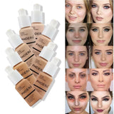 Liquid Foundation Concealer Face Naturally Flawless Matte Oil-Control