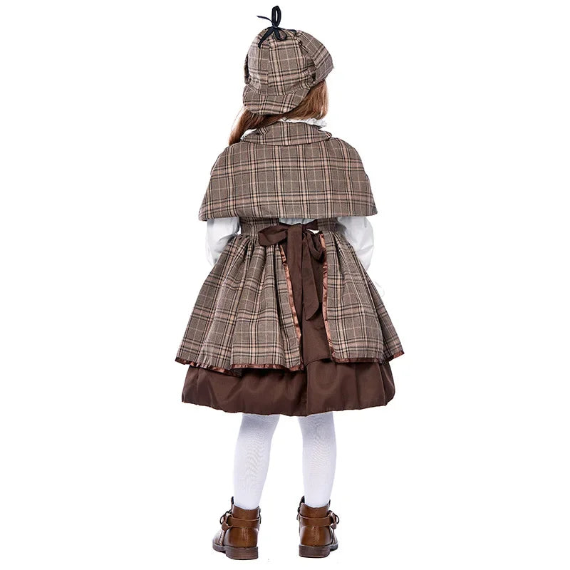 Lolita Clothing Children'S Detective Sherlock Holmes Suit Including