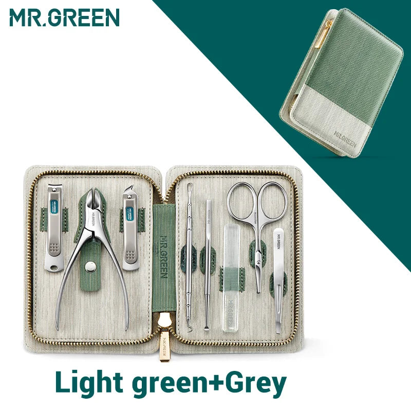 Mr.Green Manicure Set Pedicure Sets Nail Clipper Stainless