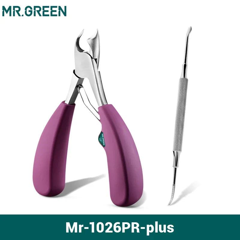 Mr.Green Nail Clipper Stainless Steel Ingrown Toenail Clipper