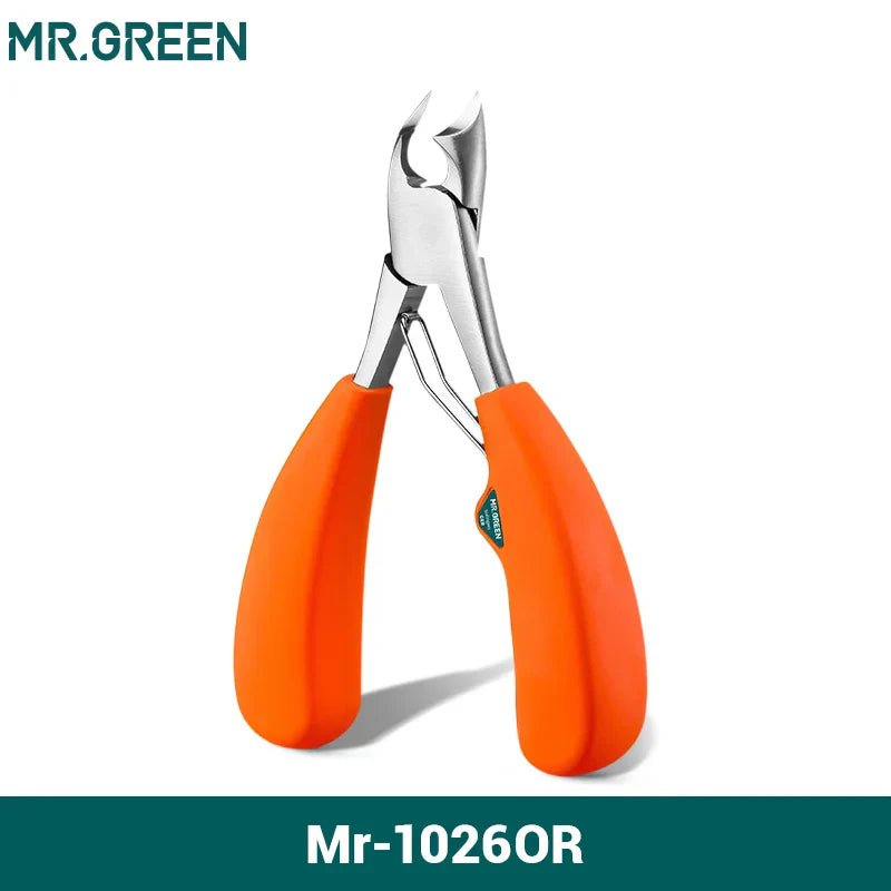 Mr.Green Nail Clipper Stainless Steel Ingrown Toenail Clipper