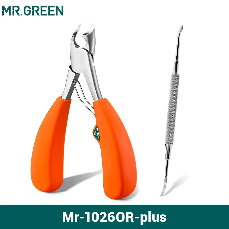 Mr.Green Nail Clipper Stainless Steel Ingrown Toenail Clipper