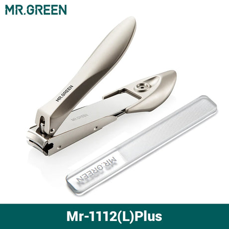 Mr.Green Nail Clippers Stainless Steel Anti Splash Fingernail