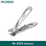 Mr.Green Nail Clippers Wide Jaw Opening Stainless Steel