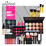 Makeup Kit Full Professional Eyeshadow Lip Gloss Blush