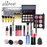 Makeup Kit Full Professional Eyeshadow Lip Gloss Blush