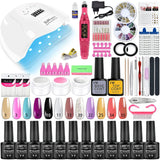 Manicure Set Poly Nail Gel Kit With /W