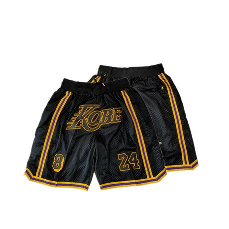 Mens Legend Retro Yellow Basketball Shorts Embroidered With