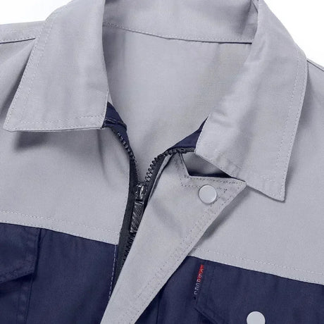 Mens Workshop Shirt Uniform Short Sleeve Zipper Factory