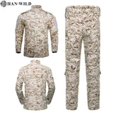 Multicam Camo Male Security Combat Uniform Uniform Tactical