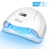 Nail Drying Lamp For Nails Uv Light Gel