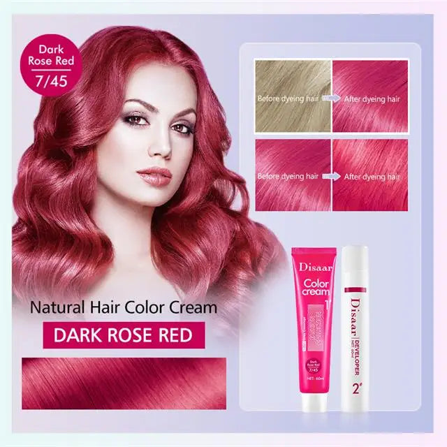 Natural Plant Conditioning Hair Dye Fast Dye Coloring
