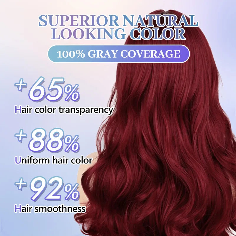 Natural Plant Conditioning Hair Dye Fast Dye Coloring
