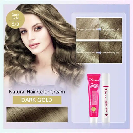 Natural Plant Conditioning Hair Dye Fast Dye Coloring