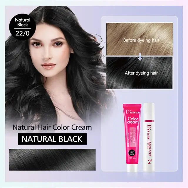 Natural Plant Conditioning Hair Dye Fast Dye Coloring