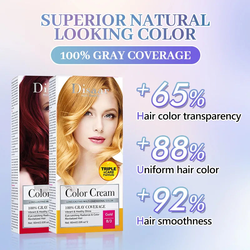 Natural Plant Conditioning Hair Dye Fast Dye Coloring