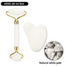Natural Rose Quartz Jade Roller Gua Sha