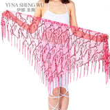 New Belly Dance Costumes Sequins Tassel Indian Belly