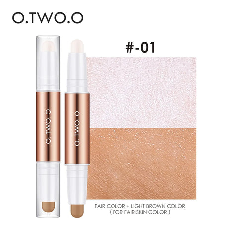 O.Two.O Contour Stick Double Head Contour Pen Waterproof