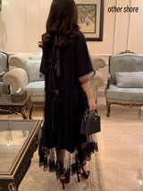 Other Shore Elegant Vintage Sexy Lace Ribbon Bow