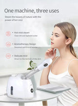 Ozone Facial Steamer Warm Mist Humidifier For Face