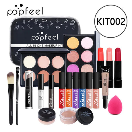 Popfeel Lip Gloss Makeup Brush Eye Shadow Blush