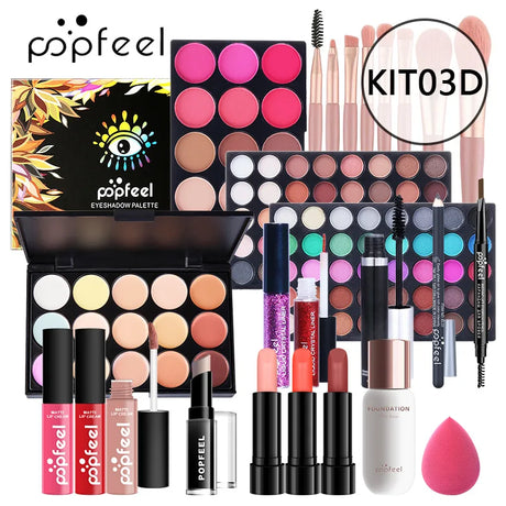 Popfeel Makeup Full Kit Female Make Up