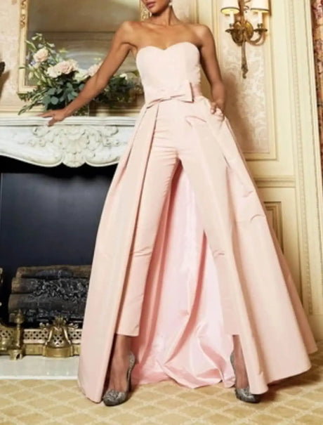 Pink Jumpsuits Evening Dresses Formal Occasion Dresses Beautiful