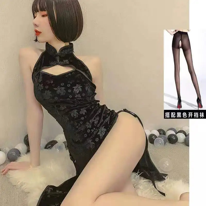 Chinese Traditional Dress Sexy Lingerie Bandage Temptation Clothing