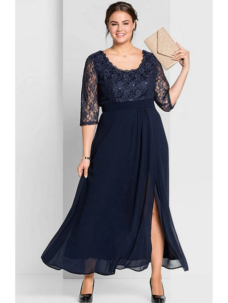 Elegant Mother Of The Bride Dresses A-Line O-Neck