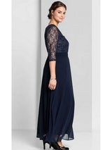 Elegant Mother Of The Bride Dresses A-Line O-Neck