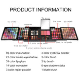 Professional Color Eyeshadow Palette Makeup Cosmetic Sets