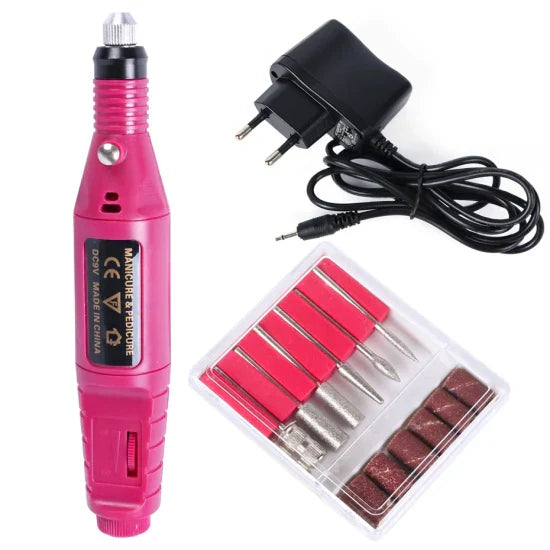 Professional Electric Nail Drill Machine Manicure Milling Cutter