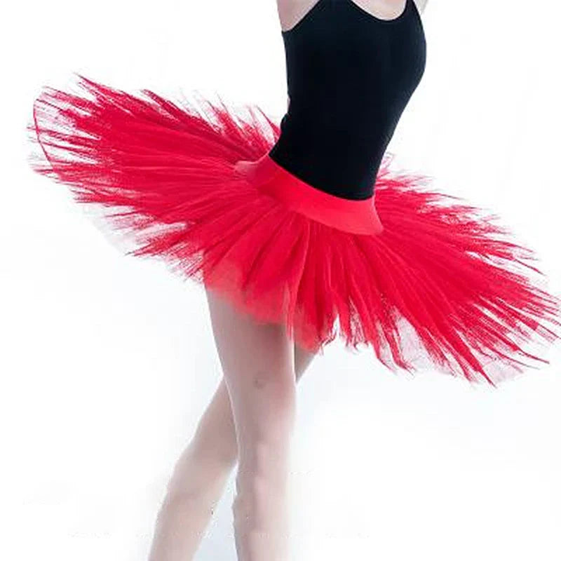 Professional Platter Tutu Black White Red Ballet Dance