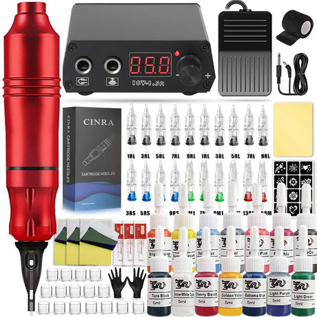 Professional Tattoo Machine Rotary Tattoo Pen Kit