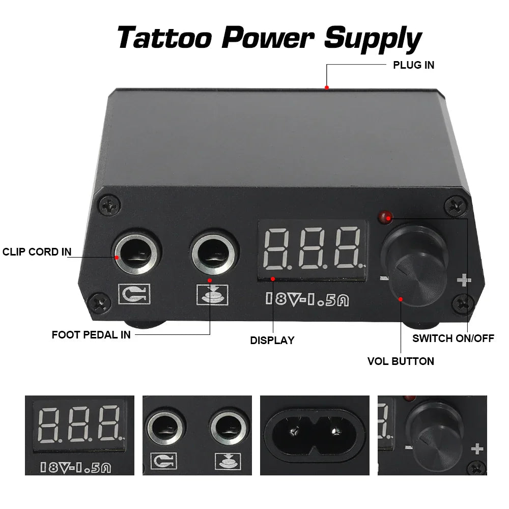 Professional Tattoo Machine Rotary Tattoo Pen Kit