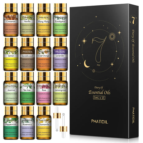 Pure Essential Oils Gift Natural Plant