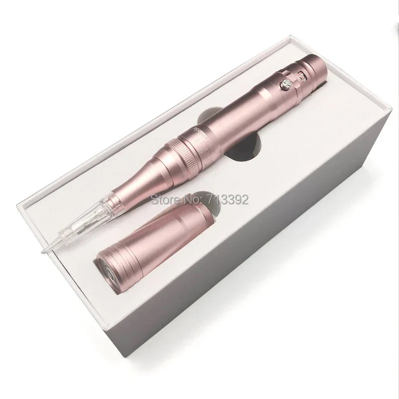 Rose Gold Professional Dermograph Wireless Permanent Makeup Machine