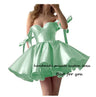 Ryanth Rose Red A Line Mini Prom Party