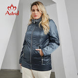 Astrid Autumn Winter Women' Jacket Long Thin Cotton